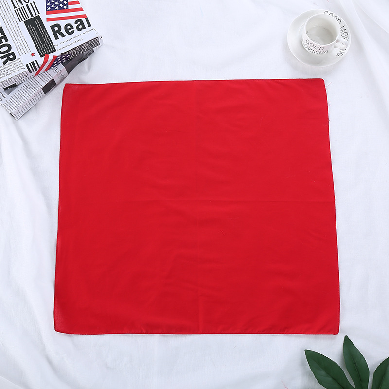 Headscarf Cotton Solid Color R – обзор и цена Bandana Blank White