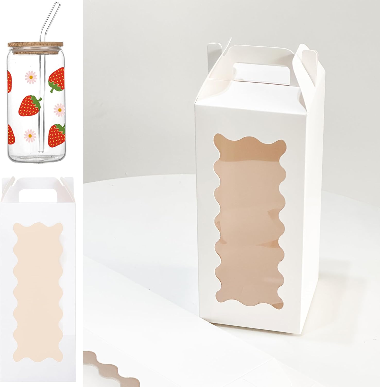 25 Pack Tumbler Gift Boxes wit – обзор и цена Tumbler 20Oz White
