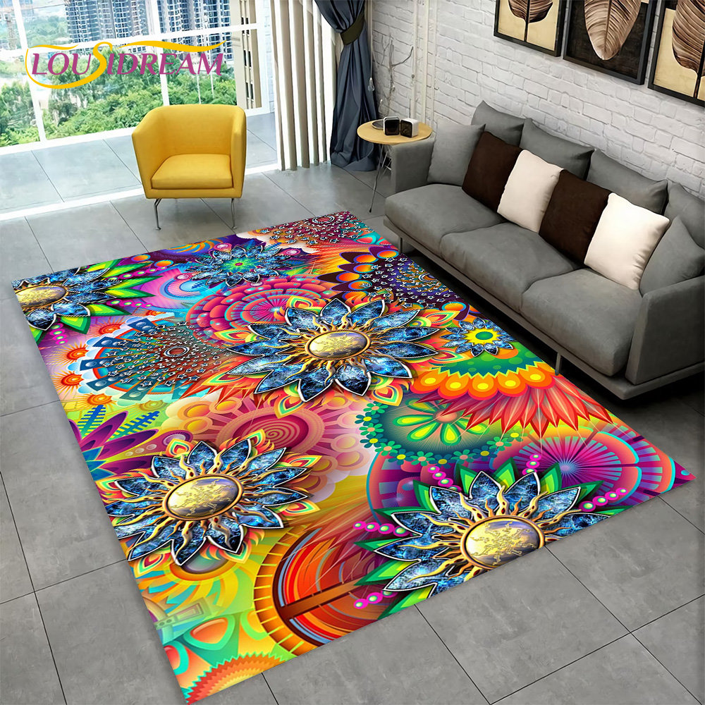 Bohemia Mandala Geometric Area – обзор и цена Door Mat Blank