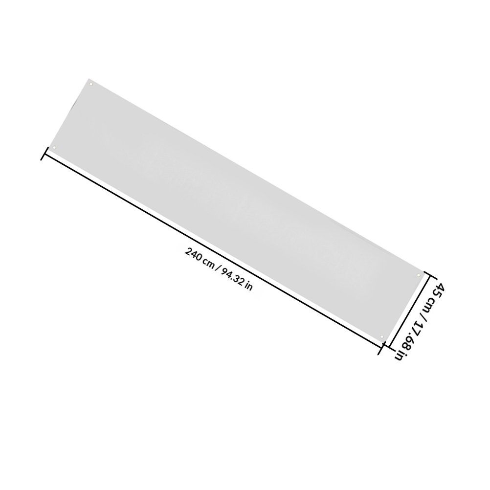 Large Blank DIY Banner White B – обзор и цена Yard Sign Blank