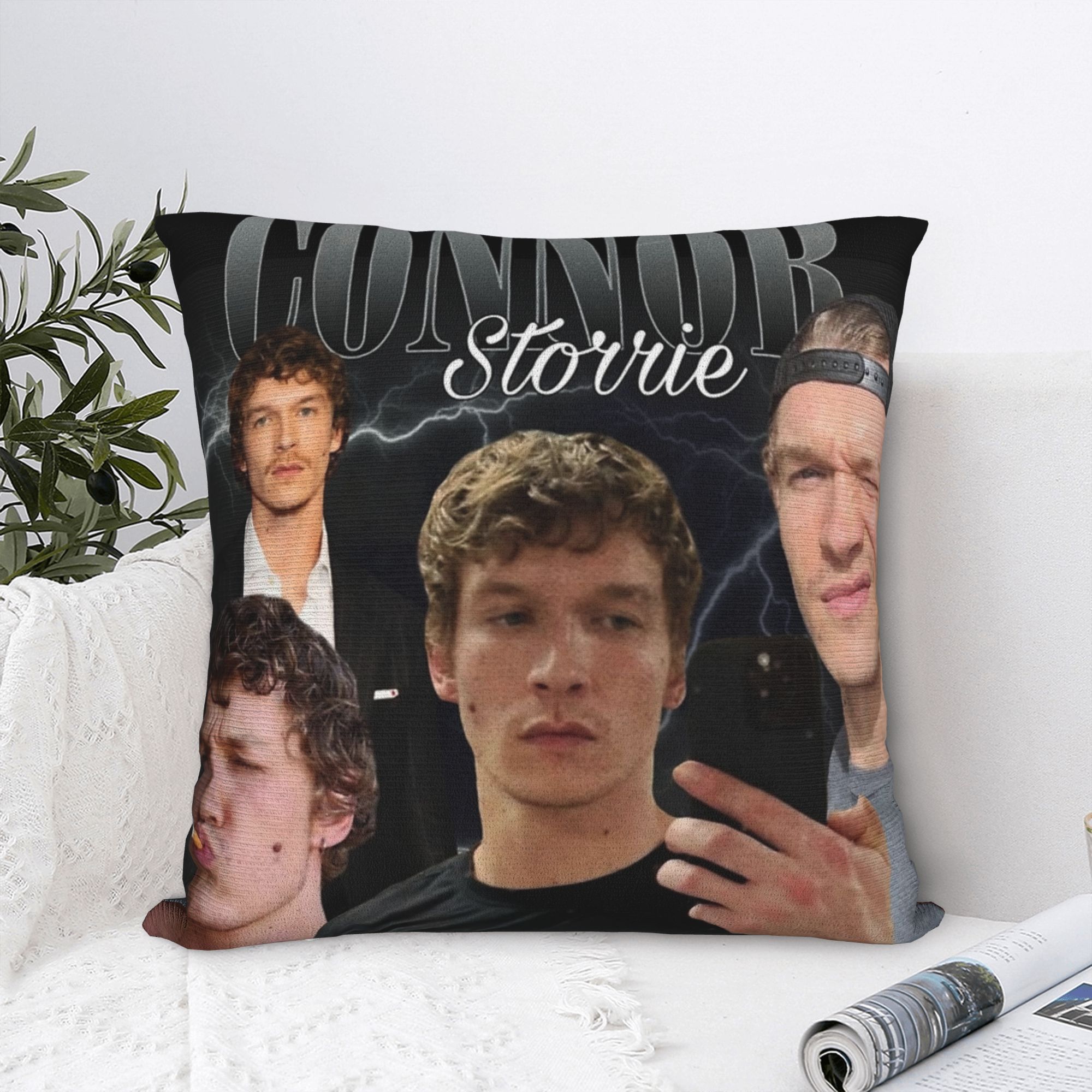 Connor Storrie Heated Rivalry  – обзор и цена Pillow Cover Sublimation