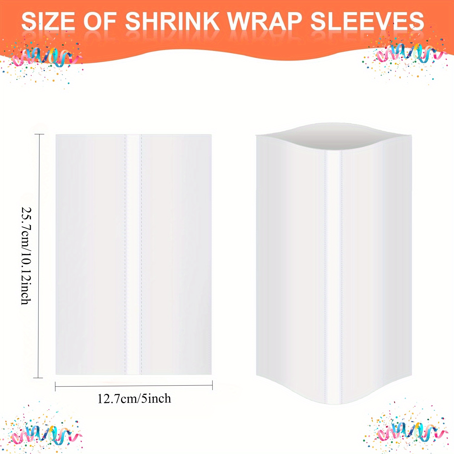 50/100pcs Sublimation Shrink F – обзор и цена Sublimation Mug White