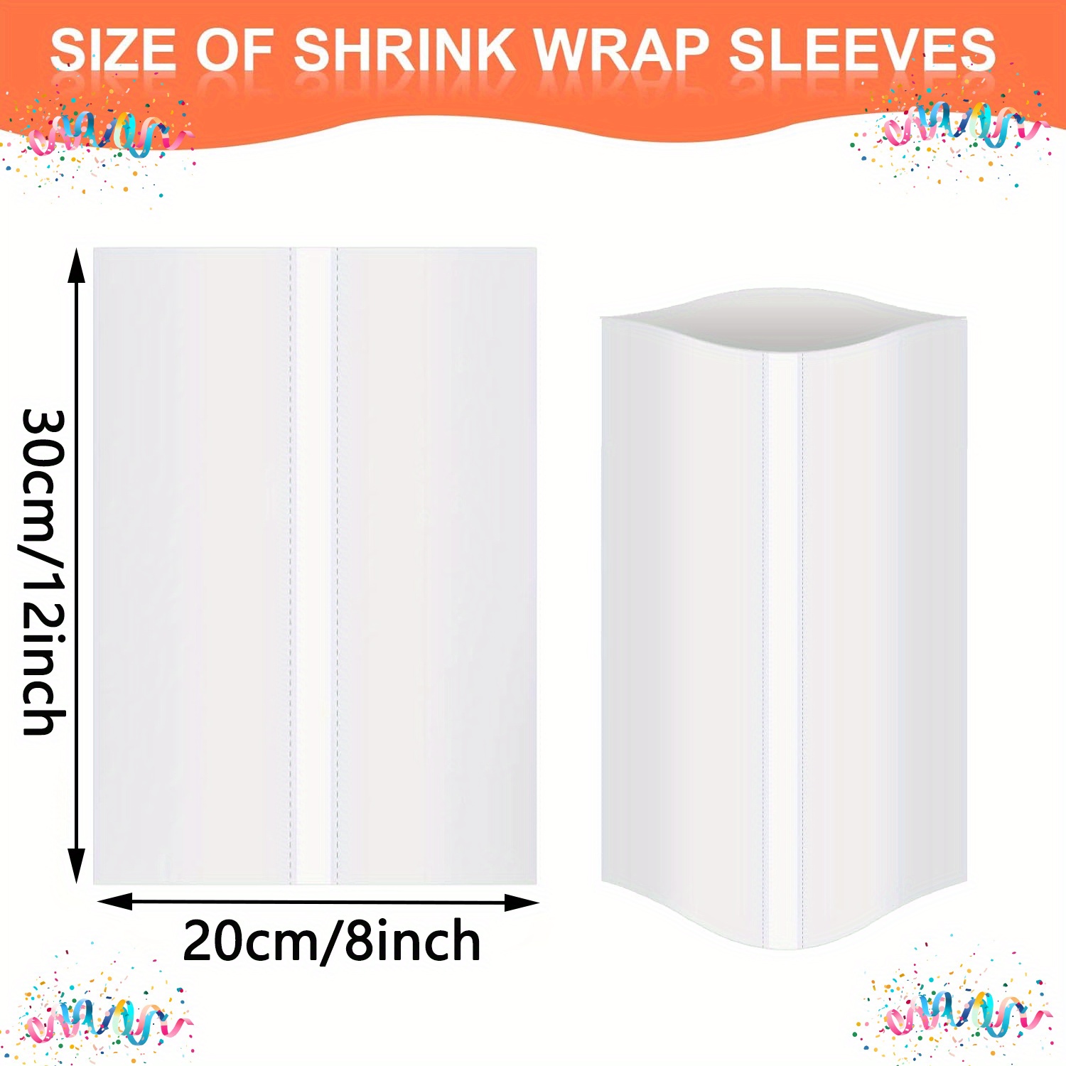 50/100pcs Sublimation Shrink F – обзор и цена Sublimation Mug White