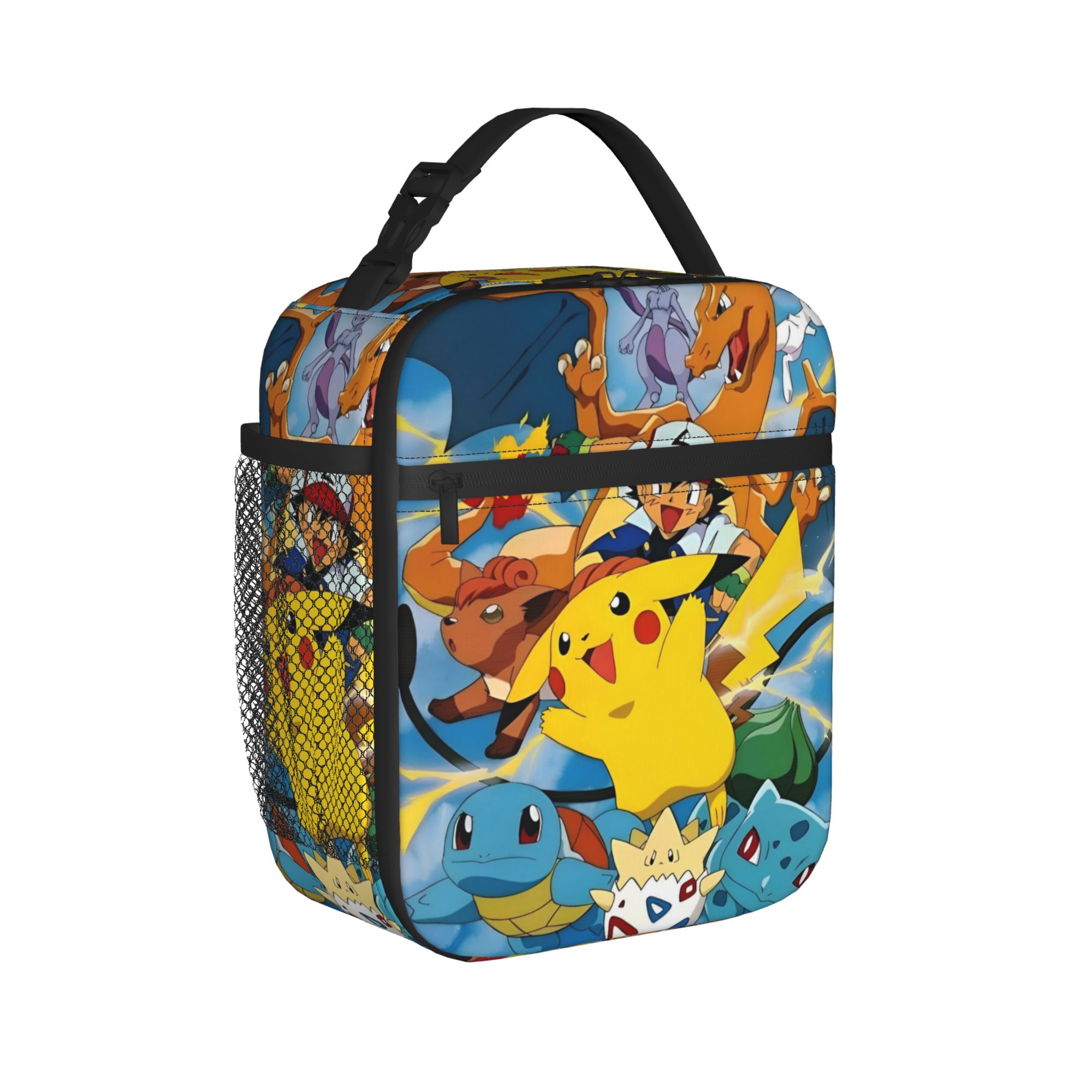 Cute Cartoon Manga Poke-Mon In – обзор и цена Tote Bag Sublimation