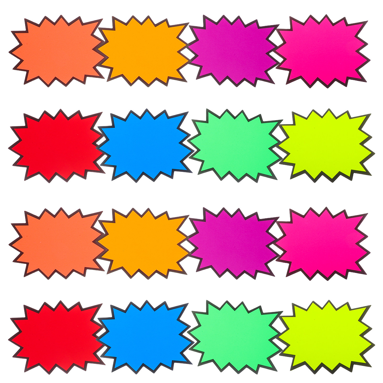 80Pcs Vibrant 8-Color Fluoresc – обзор и цена Yard Sign Blank
