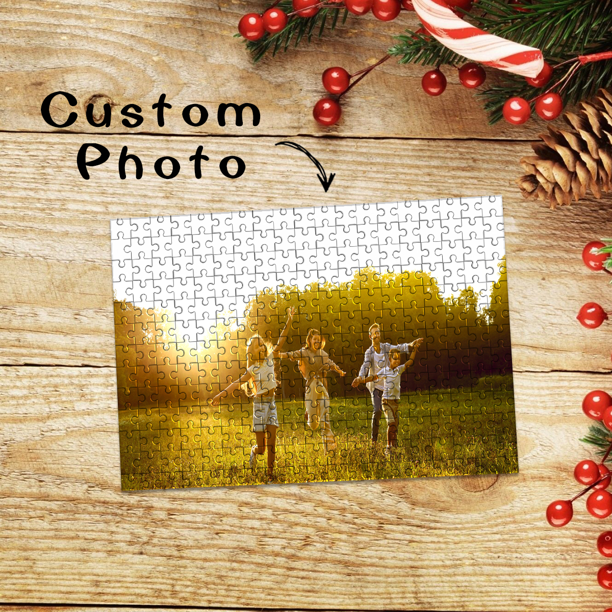 1pc Custom Photo Single Portra – обзор и цена Puzzle Blank White