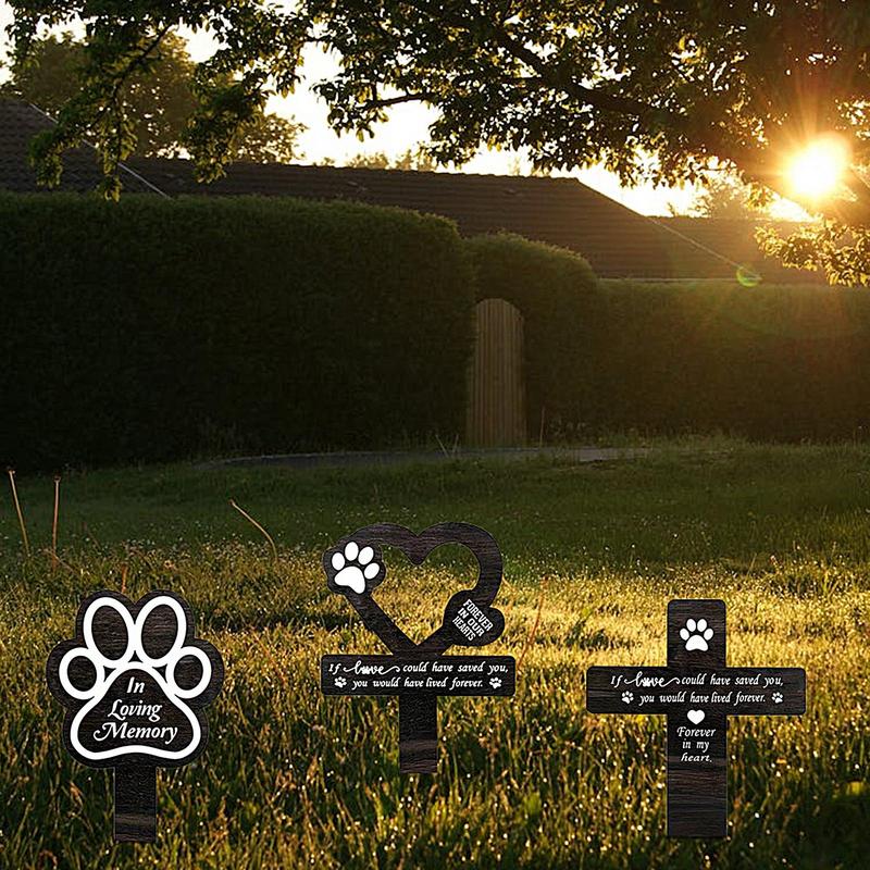 Dog Grave Marker Dog Cemetery  – обзор и цена Yard Sign Blank