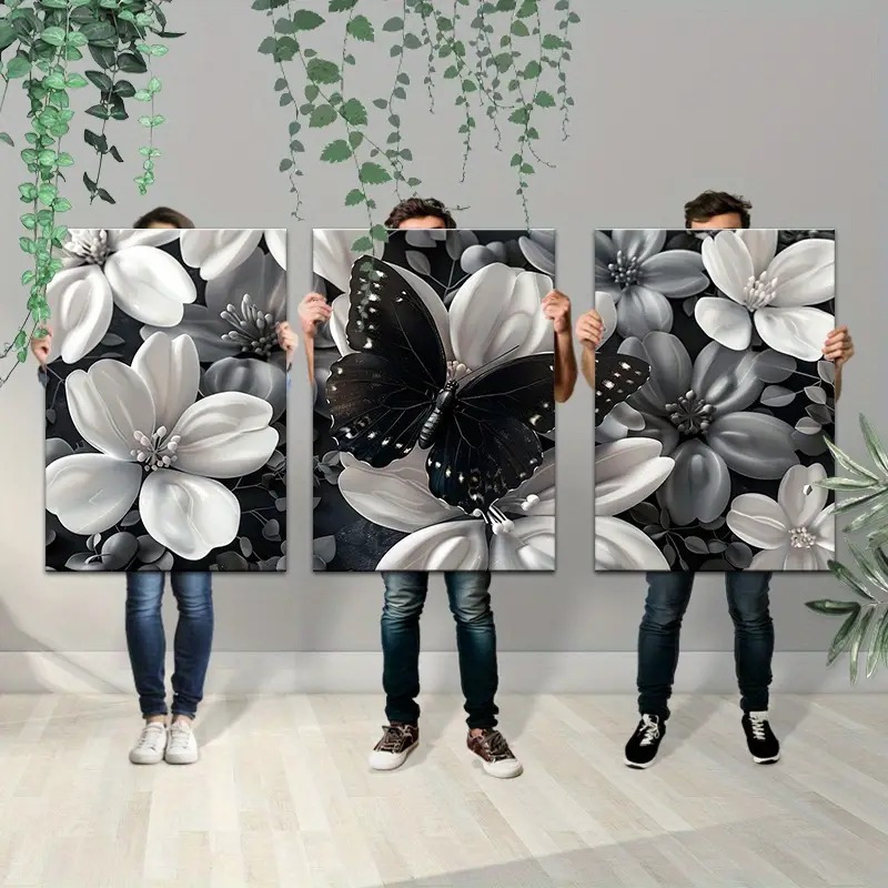 Framed Set of 3 Canvas Wall Ar – обзор и цена Canvas Wrap Ready