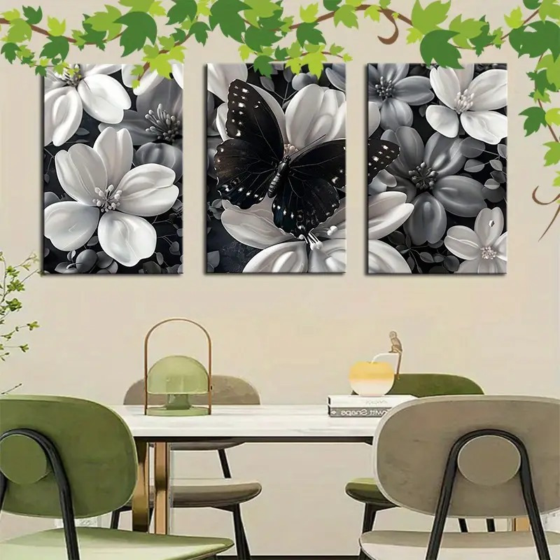 Framed Set of 3 Canvas Wall Ar – обзор и цена Canvas Wrap Ready