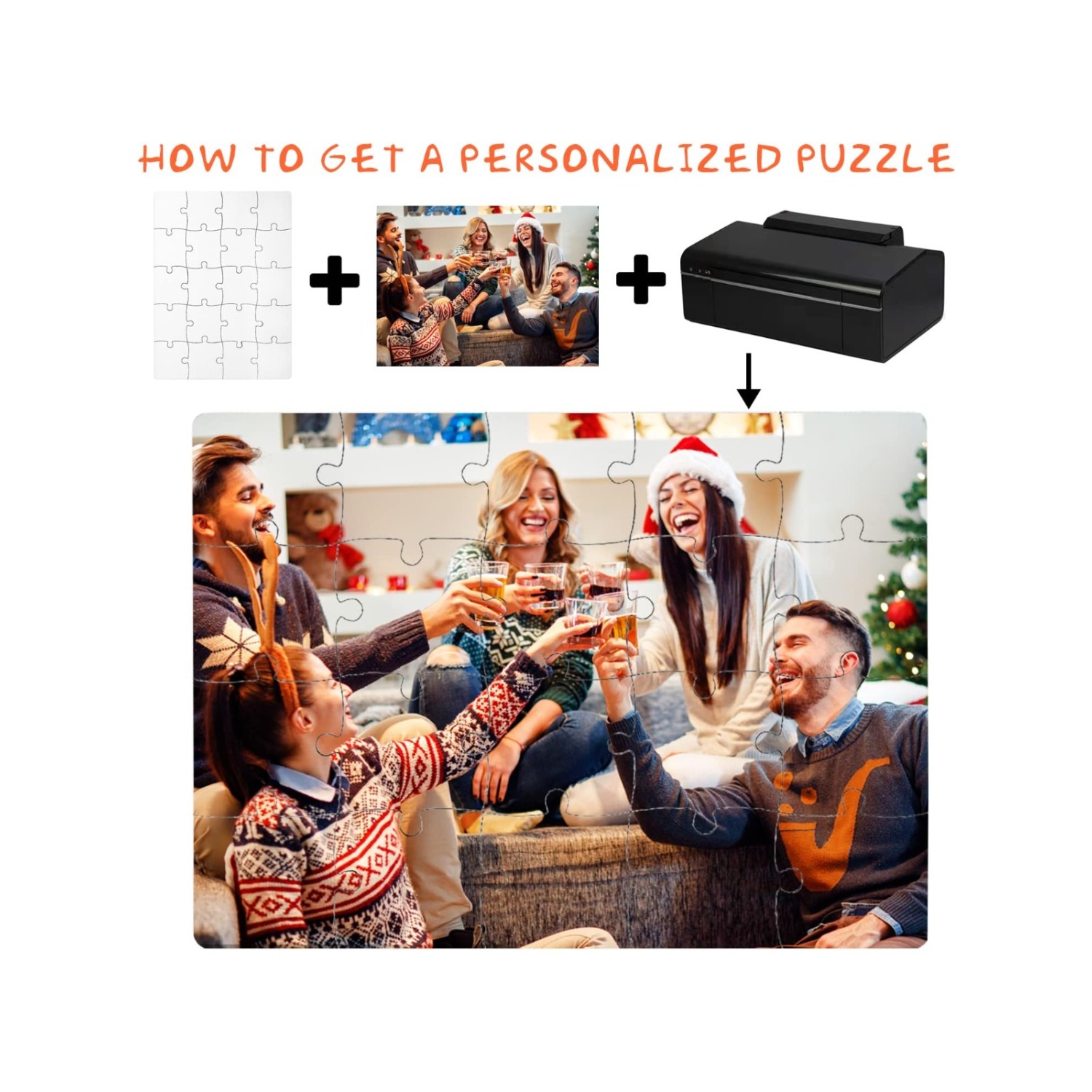 6pcs Blank Sublimation Puzzles – обзор и цена Puzzle Blank White