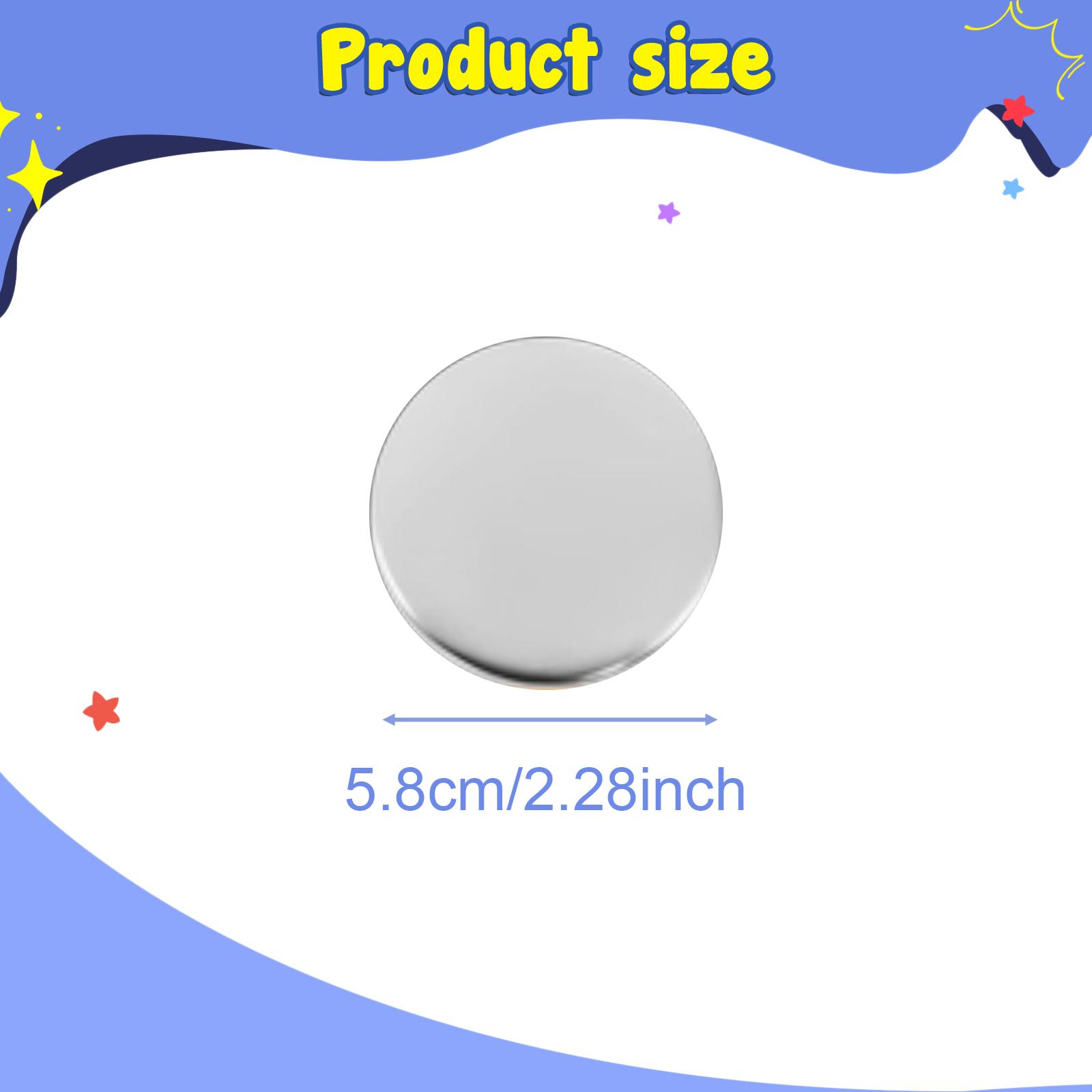 Button Badge Kit Metal Blank B – обзор и цена Button Badge Blank