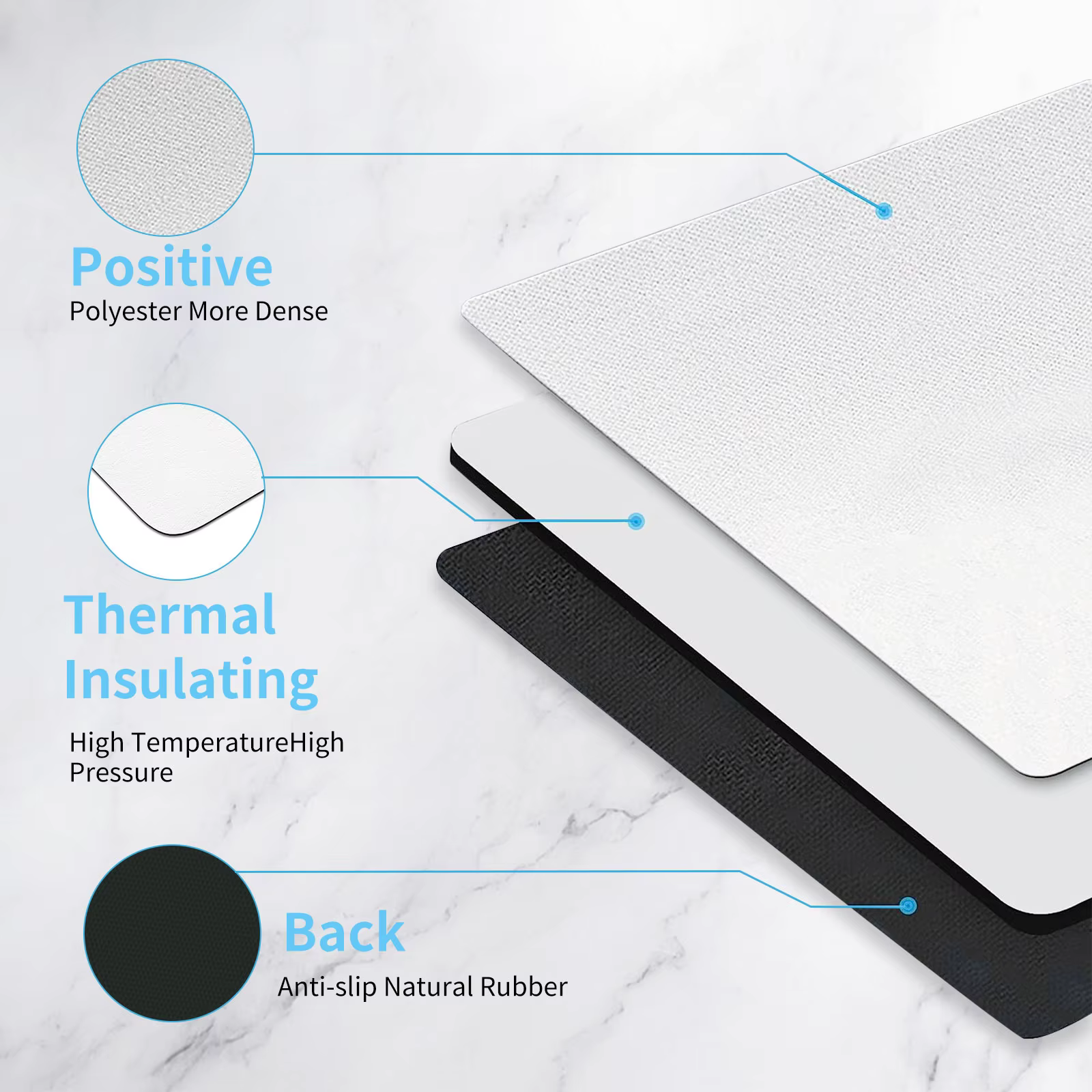 1 Pc Sublimation Mouse Pad Bla – обзор и цена Mouse Pad Blank Sublimation