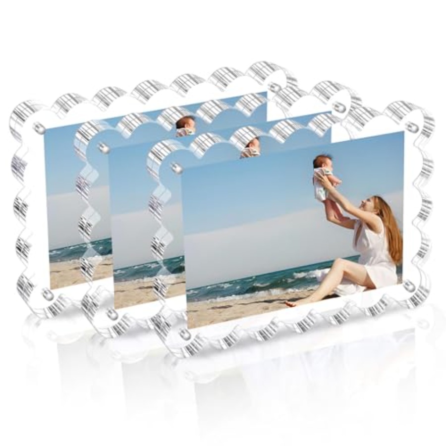 3 Pack Acrylic Picture Frame.  – обзор и цена Photo Acrylic Block