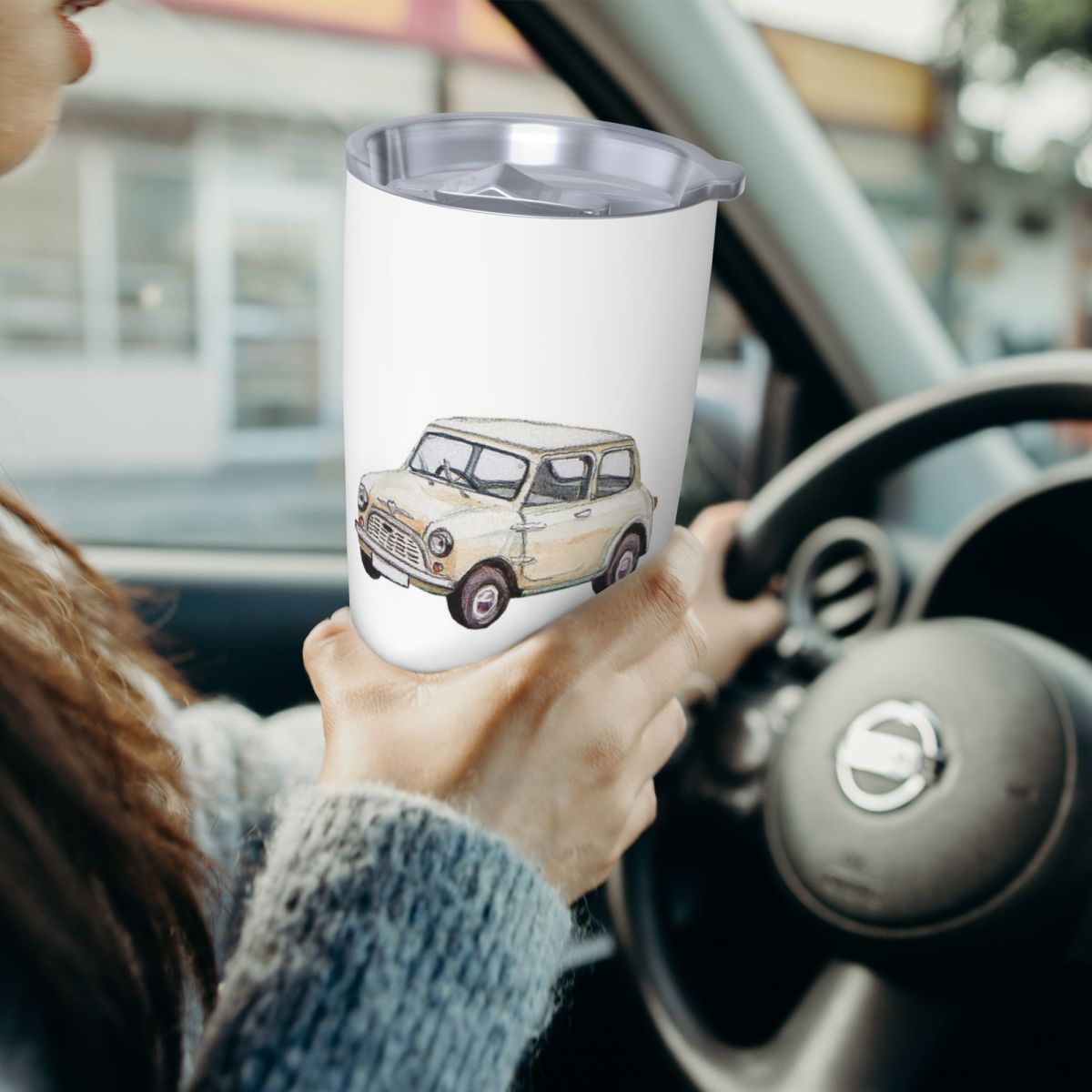Classic White Mini Cooper In W – обзор и цена Tumbler 20Oz White