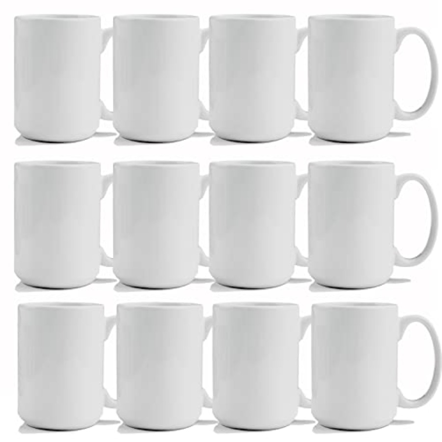 Sublimation Mugs 15 oz Sublima – обзор и цена Sublimation Mug White