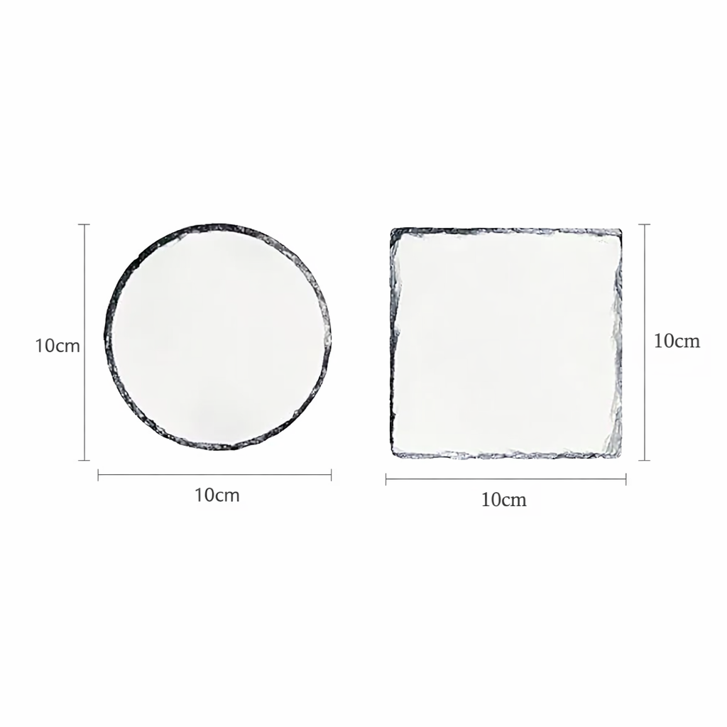 Round Sublimation Slate Coaste – обзор и цена Coaster Sublimation Blank