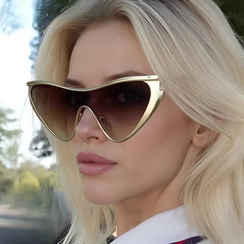 Rimless Y2K Style Sunglasses R – обзор и цена Metal Photo Panel