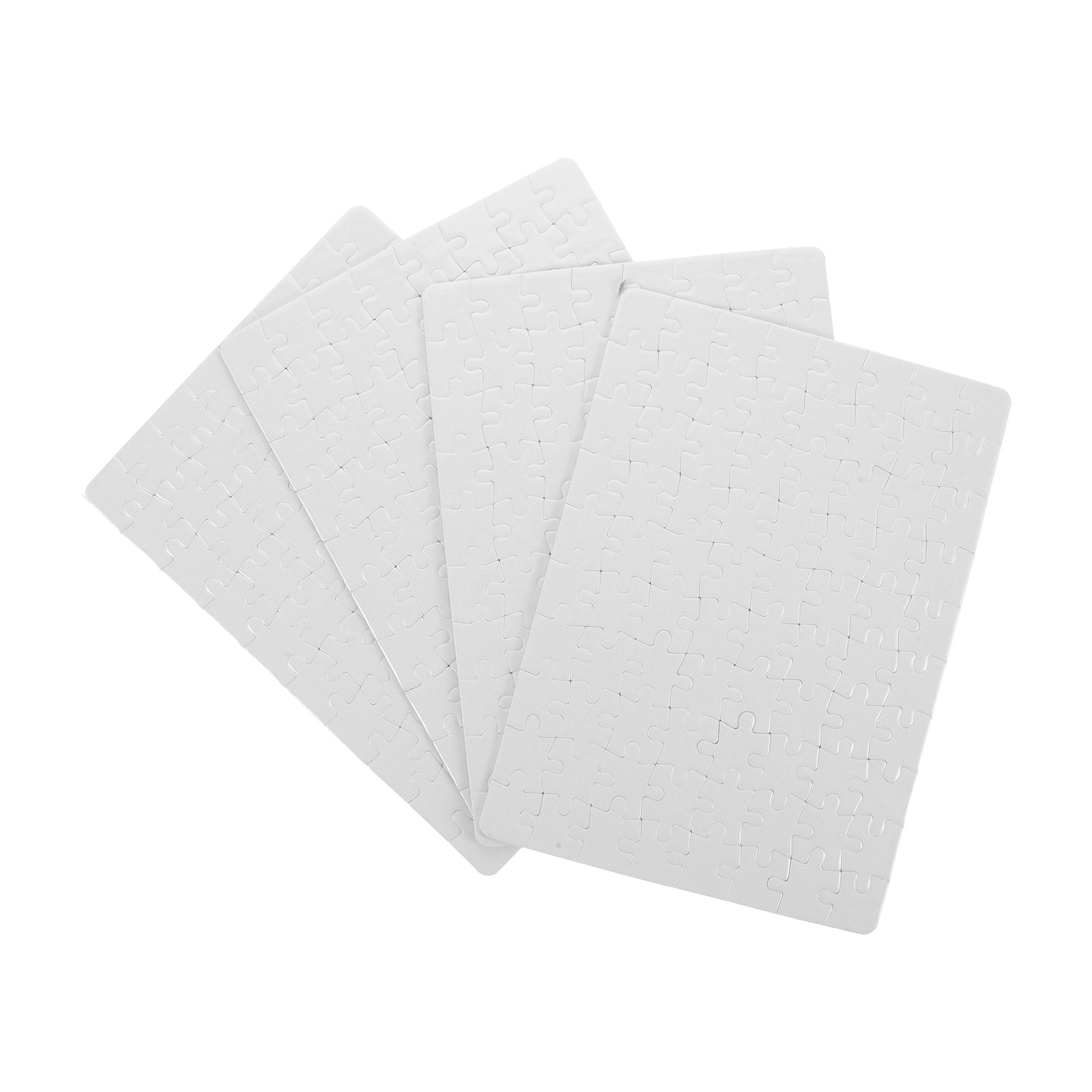 4 Sheets Blank Puzzle Pieces C – обзор и цена Puzzle Blank White