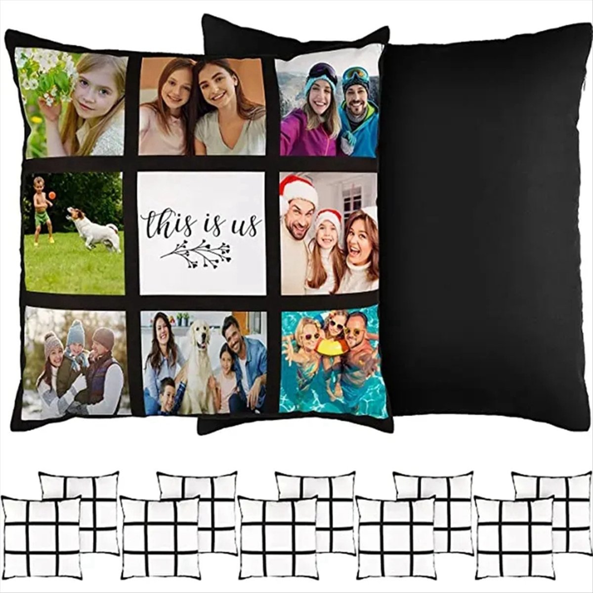 A75K 6Pcs Sublimation Blank Pa – обзор и цена Pillow Cover Sublimation