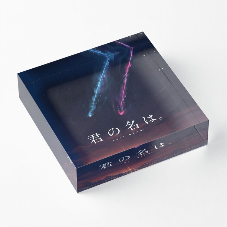 Your Name Kimi No Na Wa  Acryl – обзор и цена Photo Acrylic Block