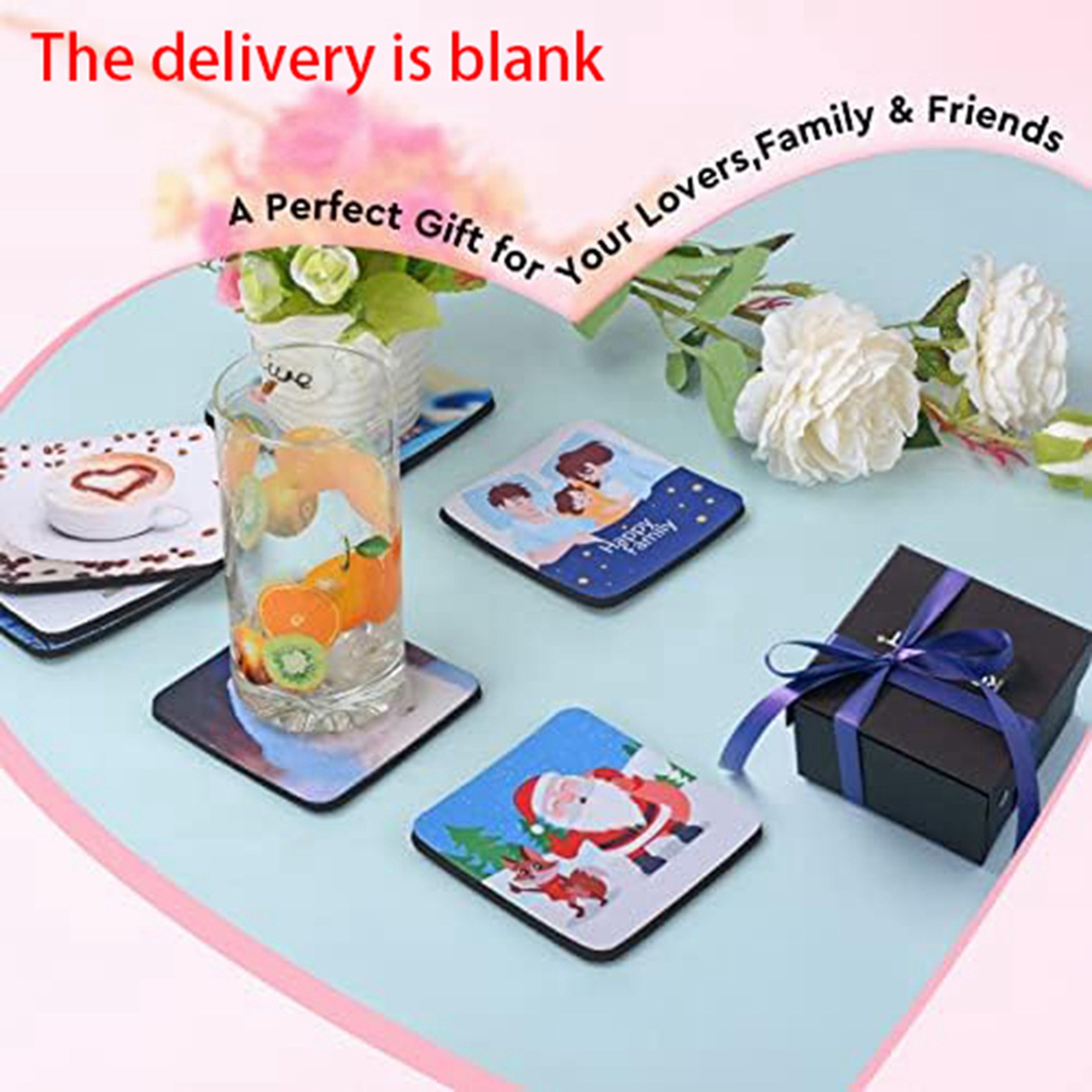 【LAST CHANCE】40PCS Square Subl – обзор и цена Coaster Sublimation Blank
