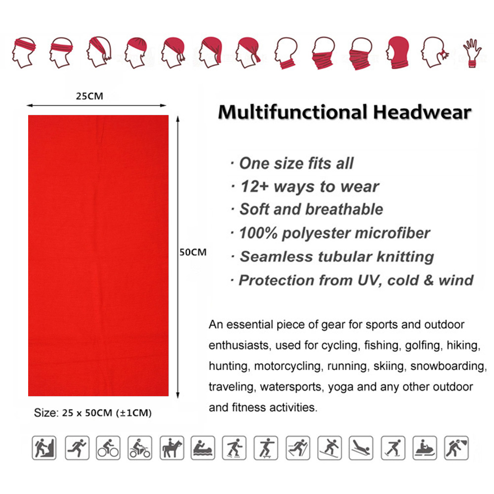 Summer UV-Protection Bandana S – обзор и цена Bandana Blank White