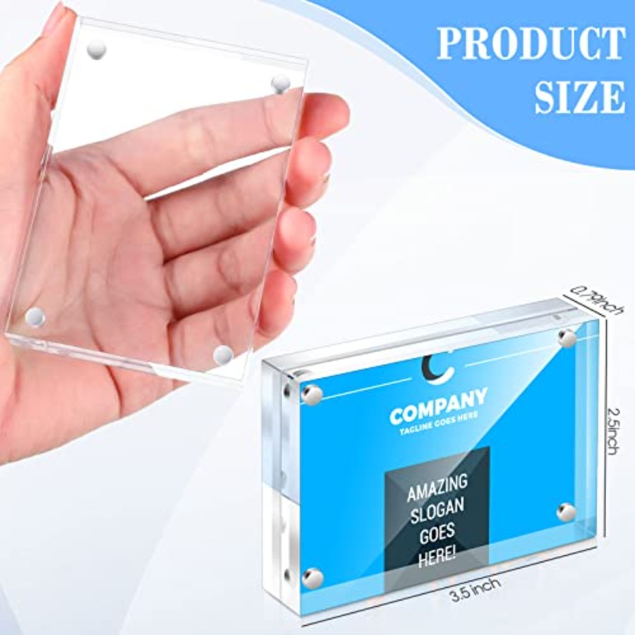 Acrylic Business Card Frame 2. – обзор и цена Photo Acrylic Block