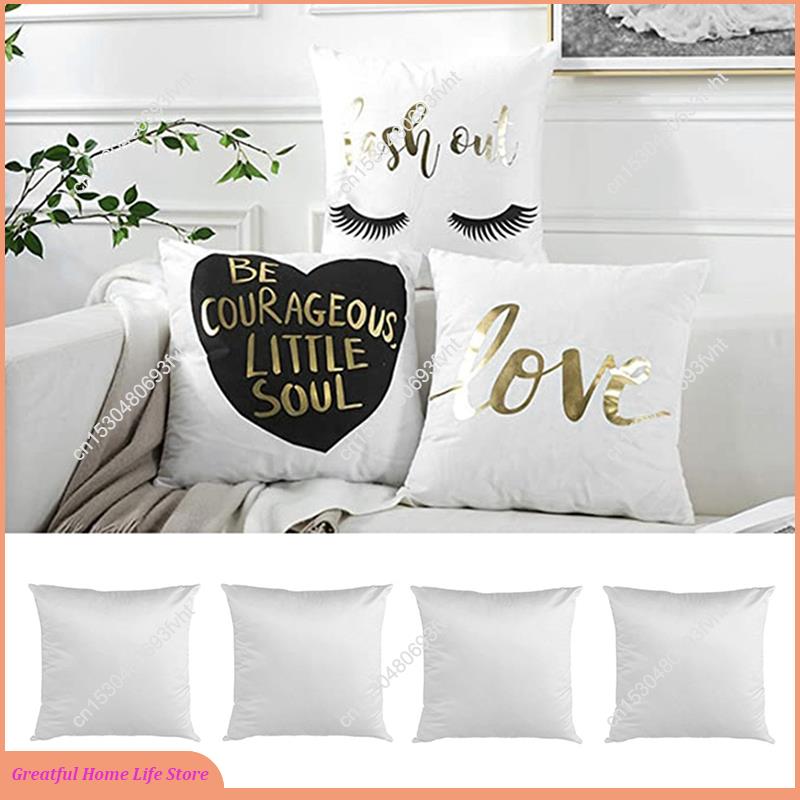 AT59 40X40 White Plain Sublima – обзор и цена Pillow Cover Sublimation