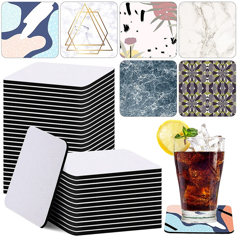 35 Pieces Square Sublimation C – обзор и цена Coaster Sublimation Blank