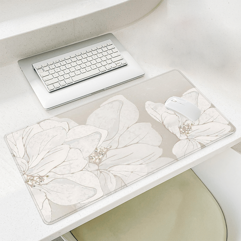 Elegant White Lily Mouse Pad,  – обзор и цена Mouse Pad Blank Sublimation