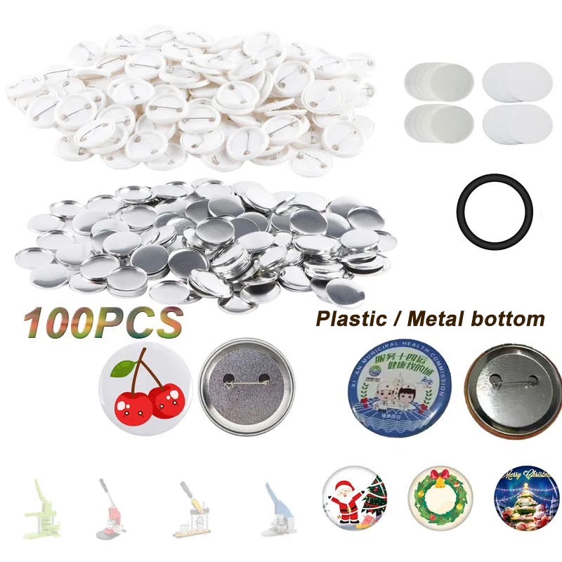 100PCS Blank Button Making Sup – обзор и цена Button Badge Blank