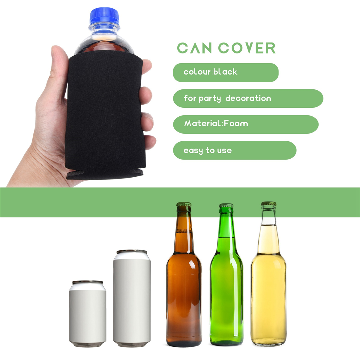 Lo-ok Bulk Can Coolers (25-Pac – обзор и цена Water Bottle Blank