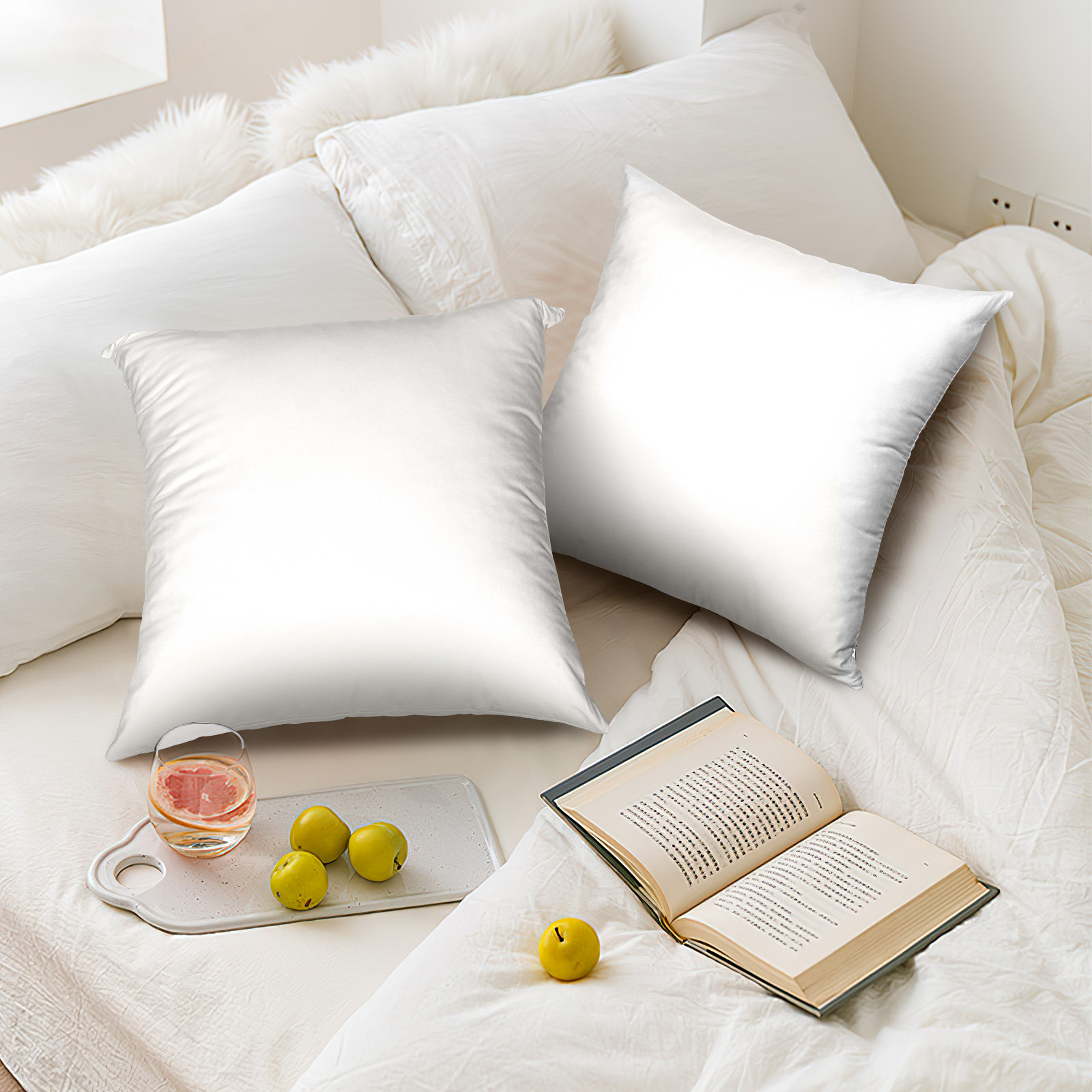 4Pcs White Sublimation Pillowc – обзор и цена Pillow Cover Sublimation