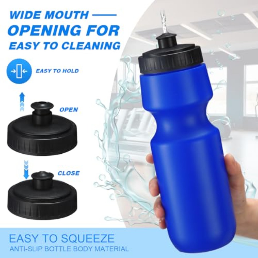 24 Pcs Sports Water Bottles Bu – обзор и цена Water Bottle Blank
