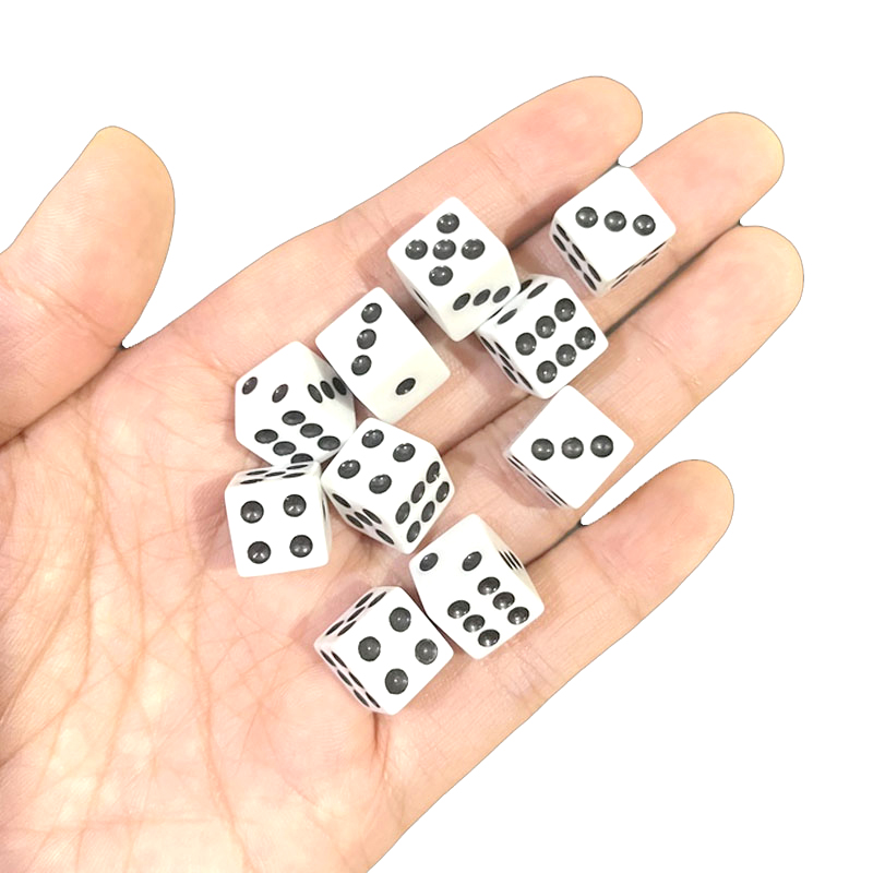Wholesale 1000pcs Dots Dice 10 – обзор и цена Puzzle Blank White