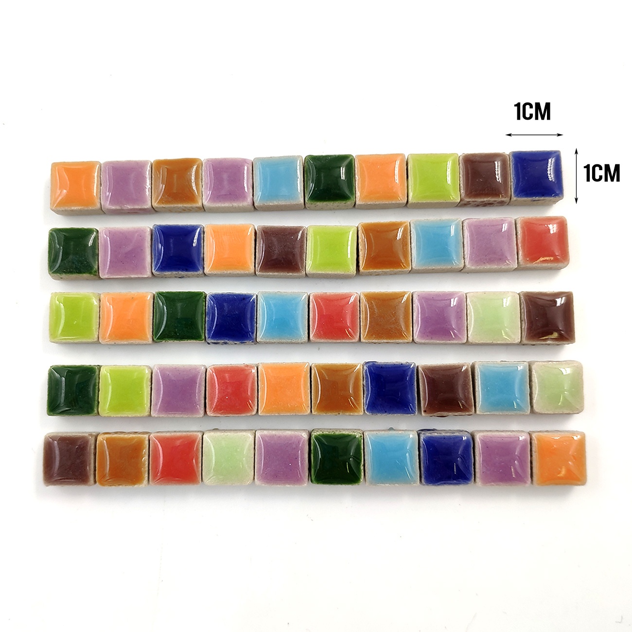 100g DIY Ceramic Mosaic Tiles  – обзор и цена Ceramic Tile Blank