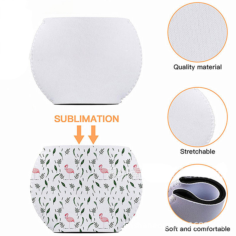 5/10Pcs Sublimation Wine Bottl – обзор и цена Coaster Sublimation Blank