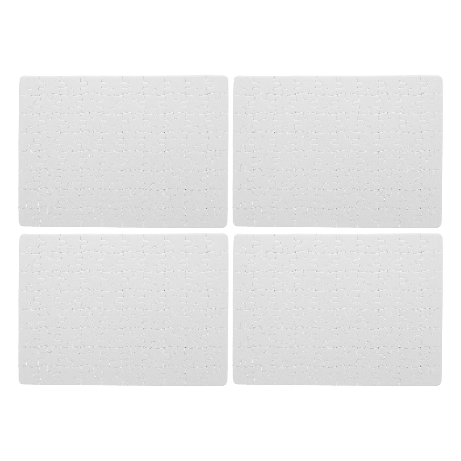 4 Sheets Blank Jigsaw Puzzle B – обзор и цена Puzzle Blank White