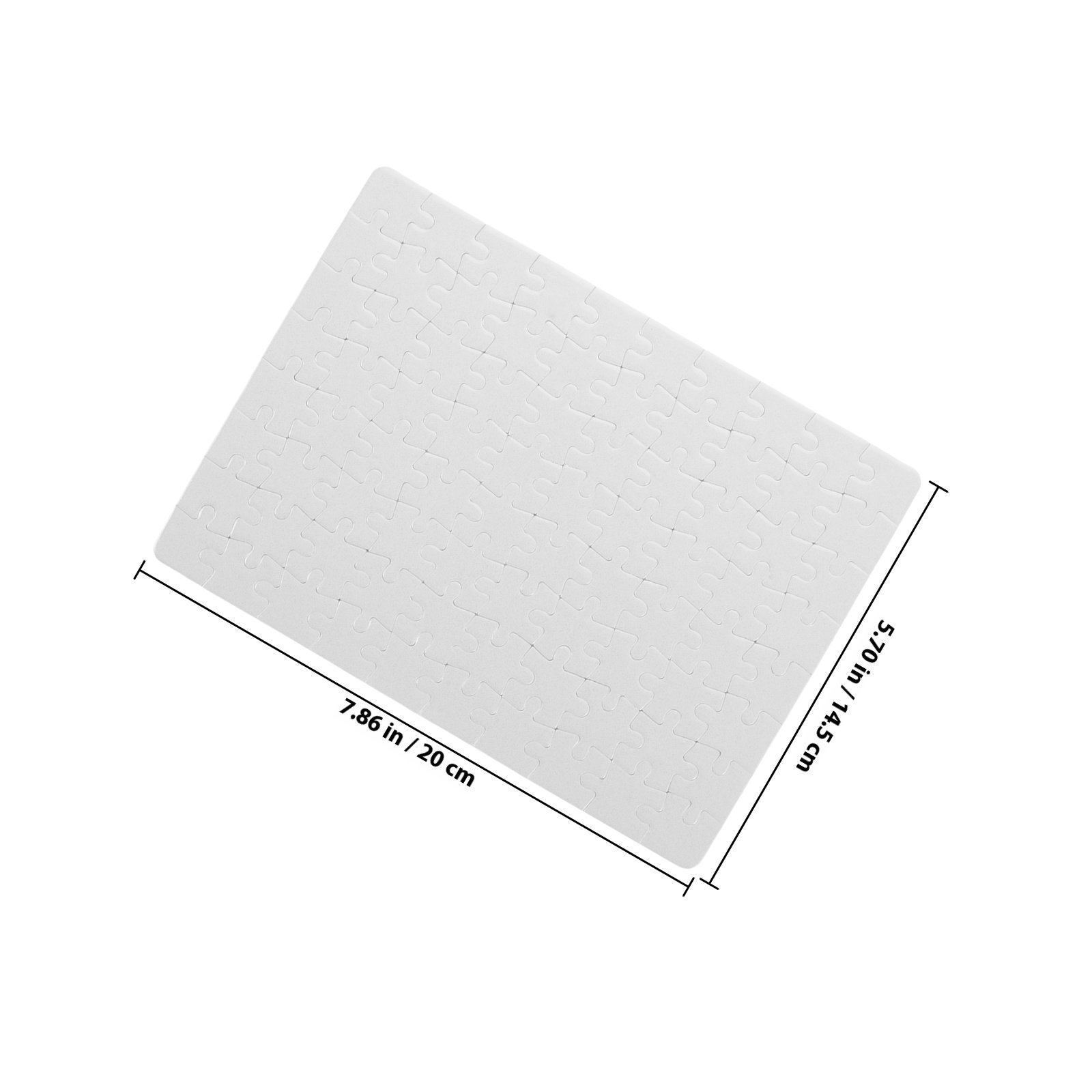 4 Sheets Blank Jigsaw Puzzle B – обзор и цена Puzzle Blank White