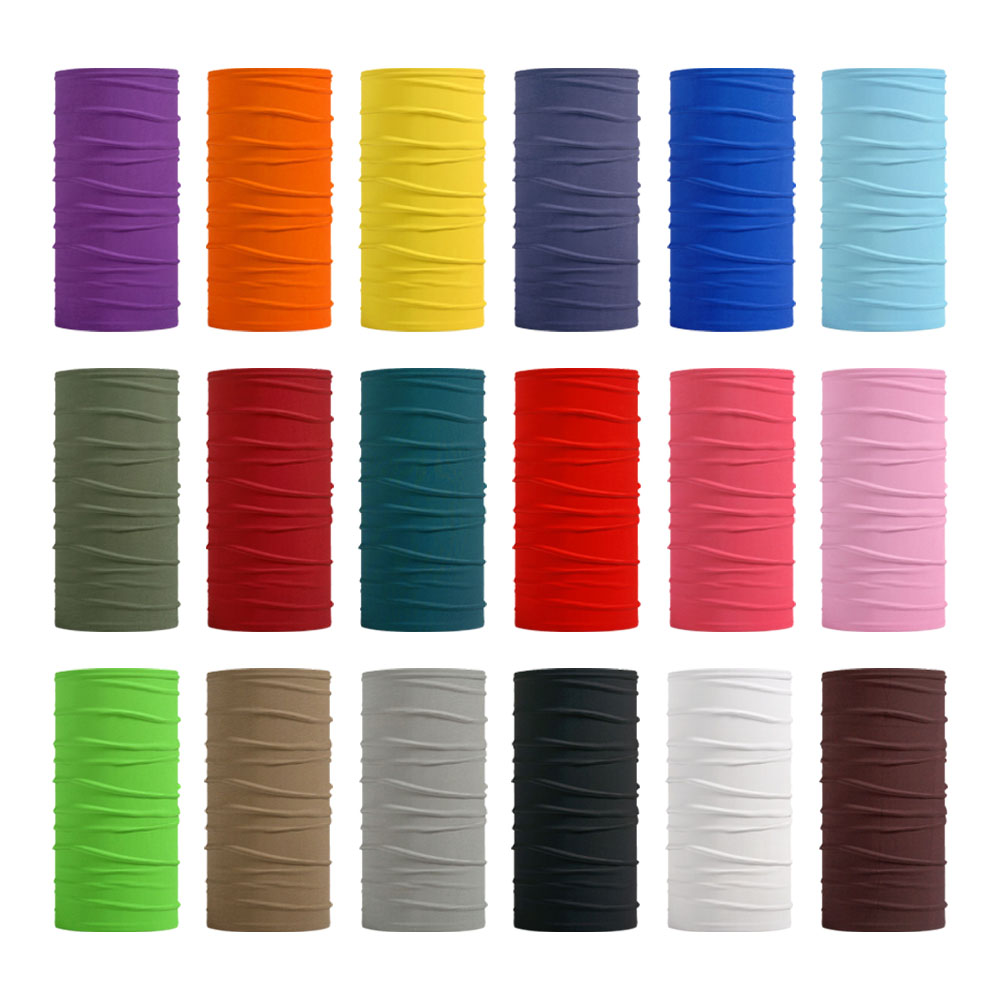 Seamless Solid Color Bandanas  – обзор и цена Bandana Blank White