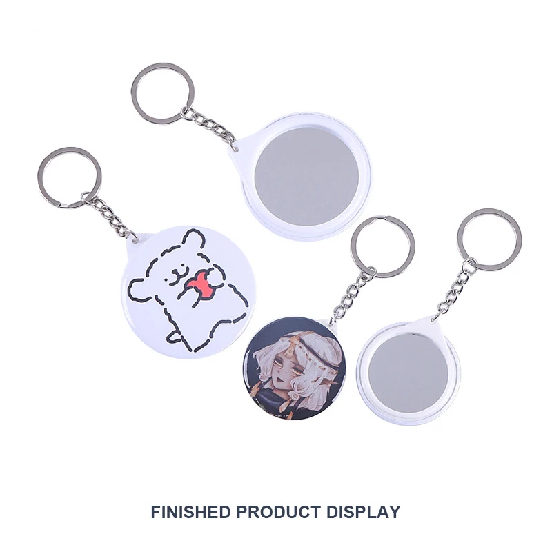 New 100PCS Key Ring Mirror Bla – обзор и цена Button Badge Blank