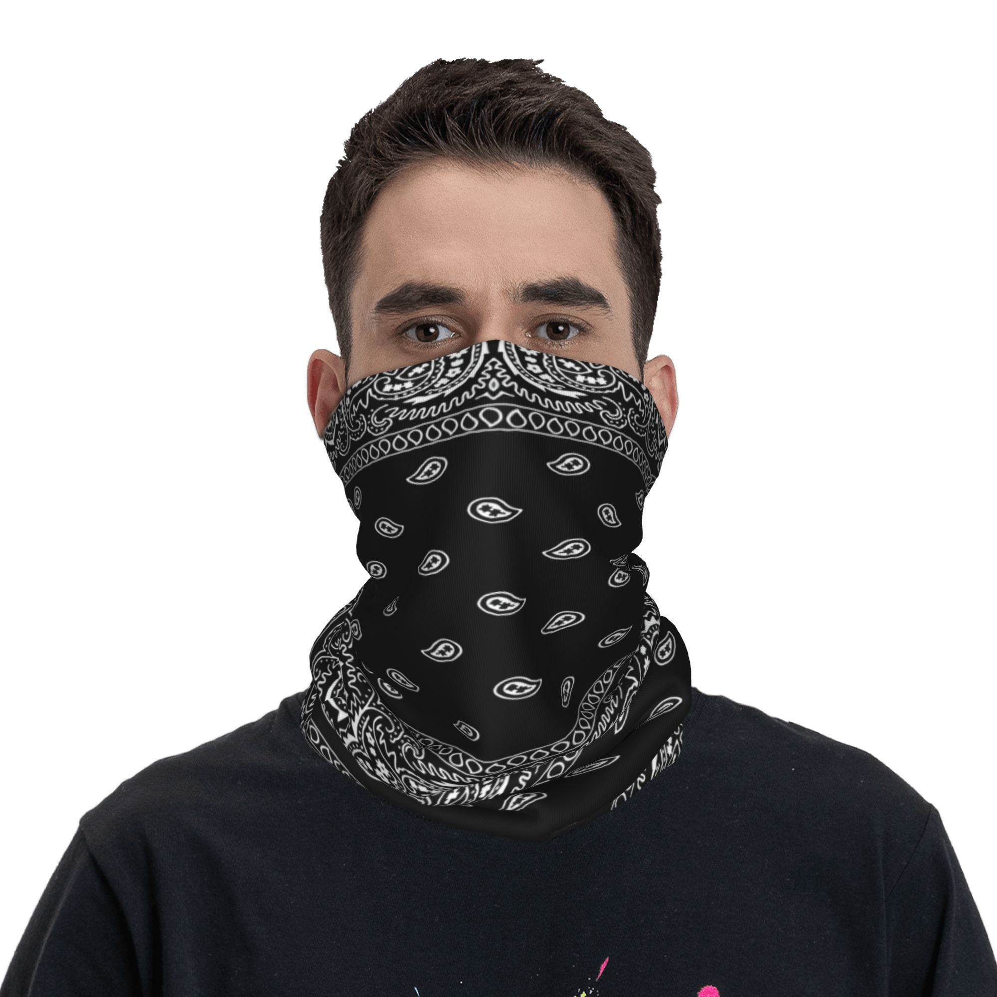 Custom Black and White Bandana – обзор и цена Bandana Blank White