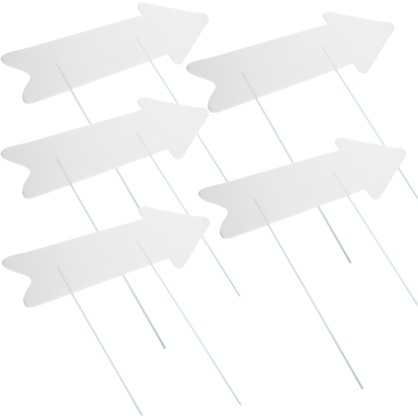 5Pcs Blank Yard Signs Plastic  – обзор и цена Yard Sign Blank