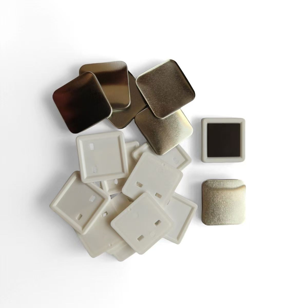 100pcs 50*50mm 2inch Square ma – обзор и цена Button Badge Blank