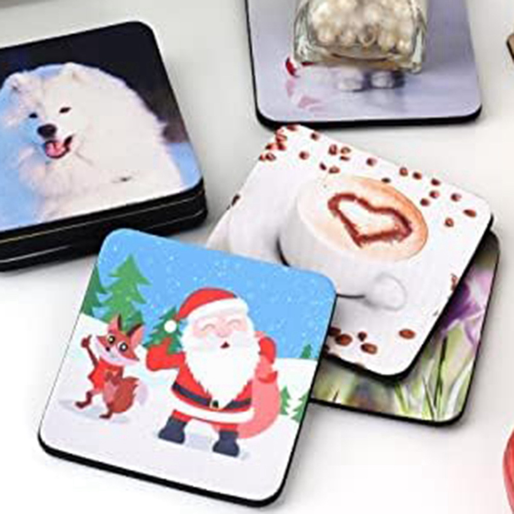 F-F 40PCS Square Sublimation B – обзор и цена Coaster Sublimation Blank