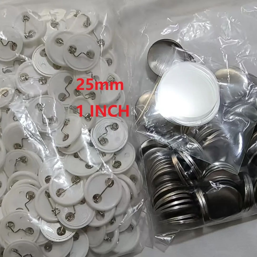 200set 25mm 32mm 37mm 44mm 58m – обзор и цена Button Badge Blank
