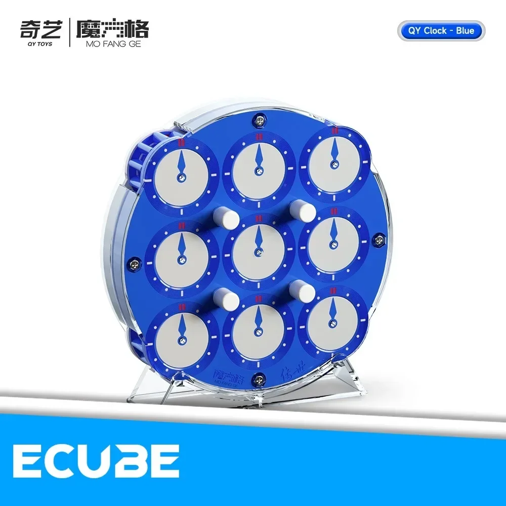 [ECube] QiYi Clock Puzzle Magn – обзор и цена Puzzle Blank White
