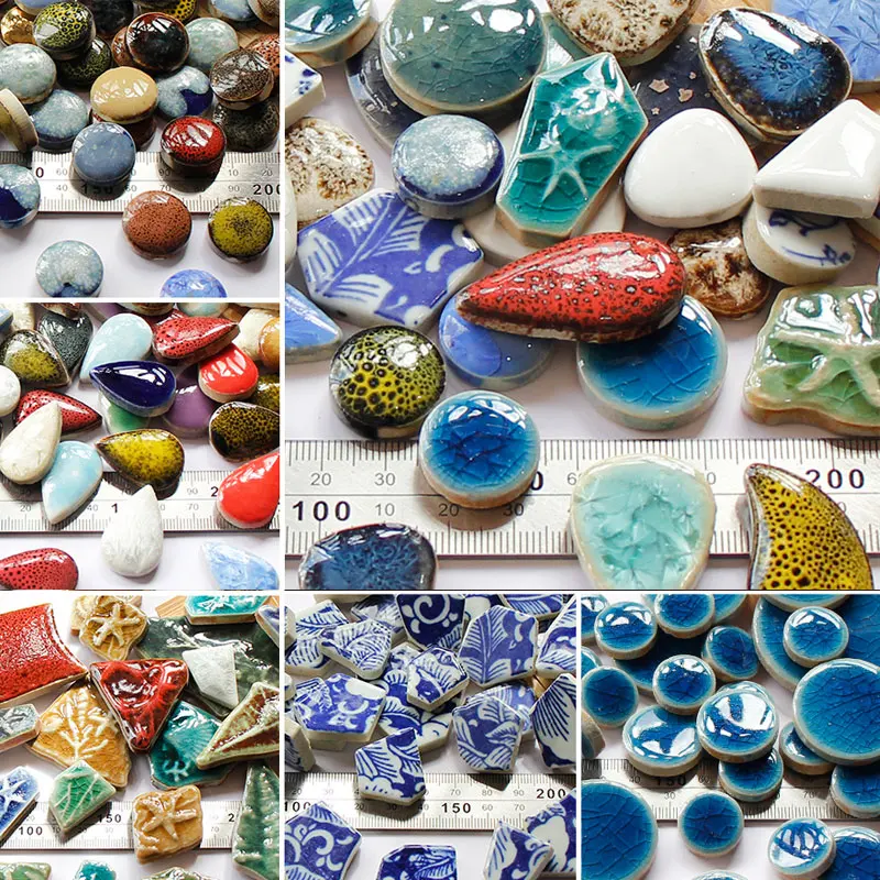 100g Oval Ceramic Mosaic Tiles – обзор и цена Ceramic Tile Blank