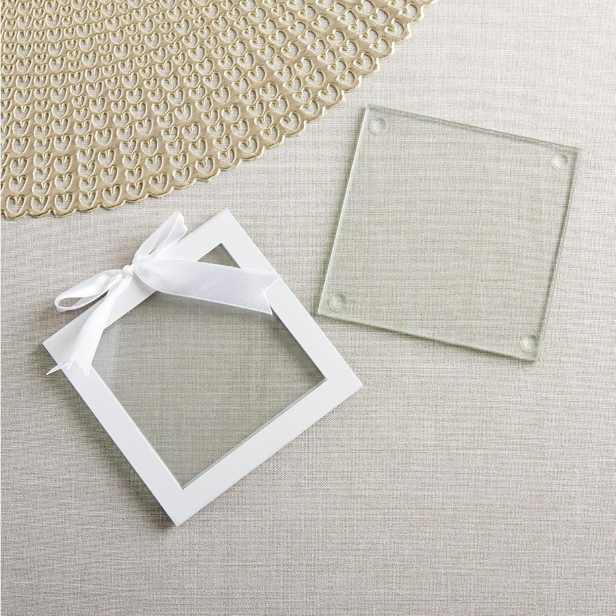 Clear Glass Drink Coasters Set – обзор и цена Coaster Sublimation Blank